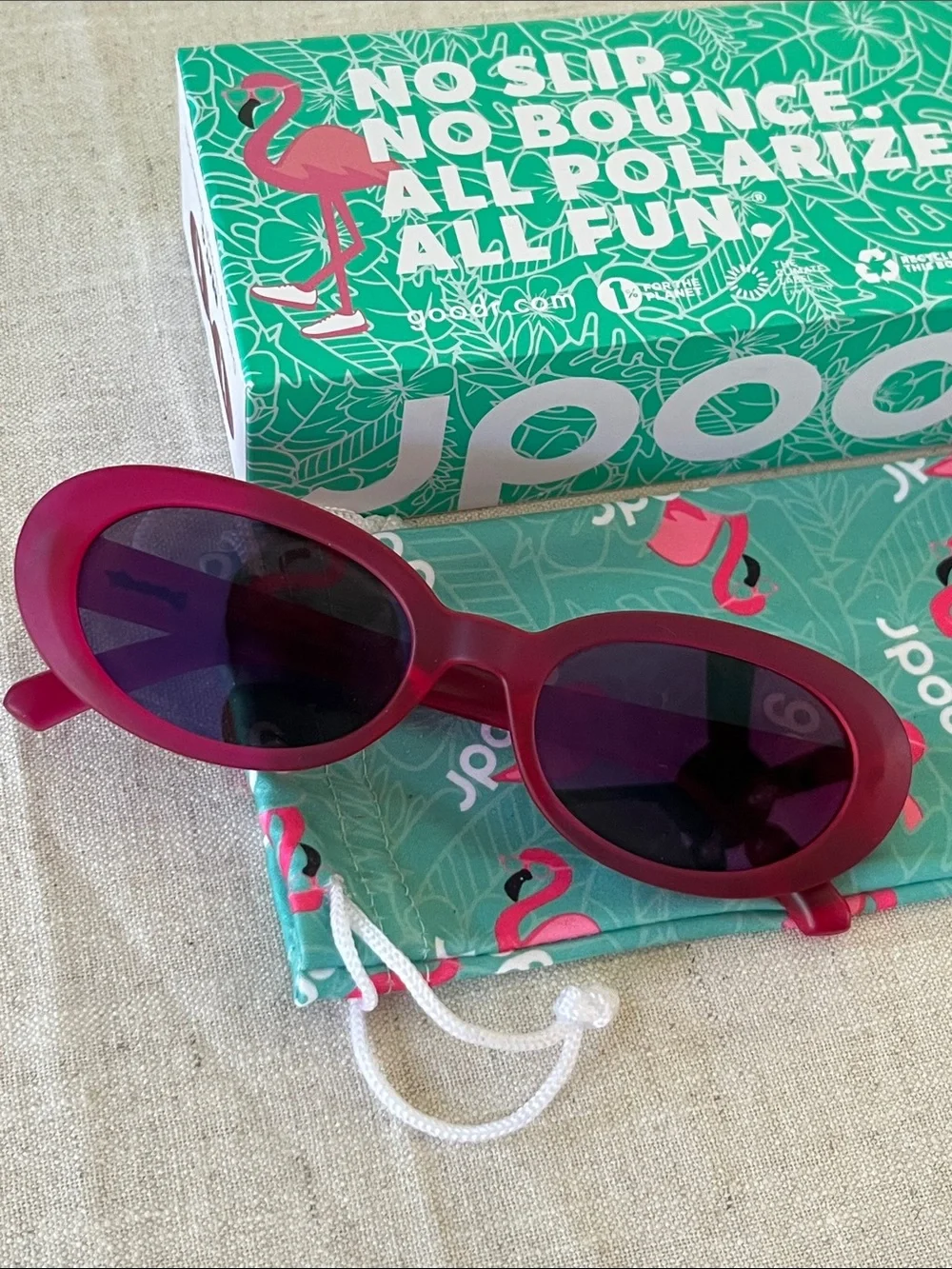 Women’s goodr polarized sunglasses (dancing through dimensions)
